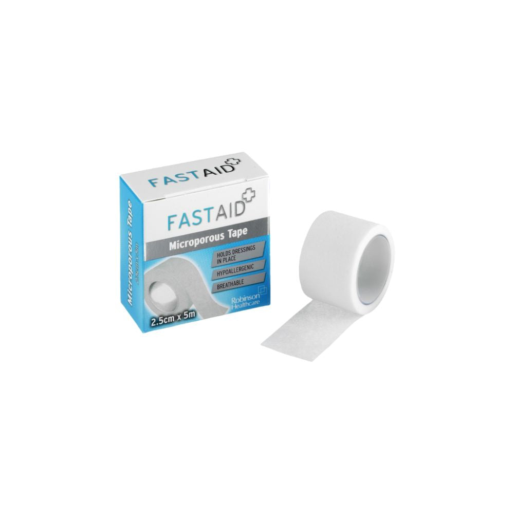 Fast Aid Microporeuze Tape 2,5cm x 5m