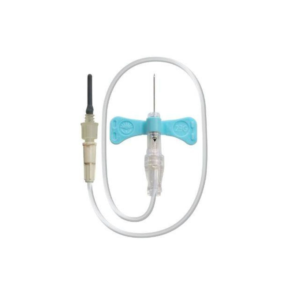 23g x 3/4 inch BD Vacutainer-drukknopset 7 inch slangen