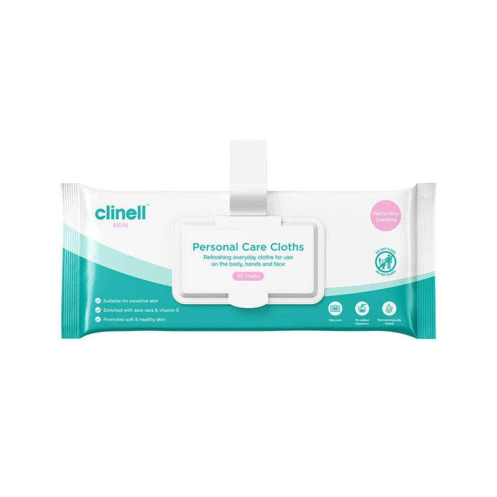 Carell Persoonlijke Verzorgingsdoekjes Clip Pack 40
