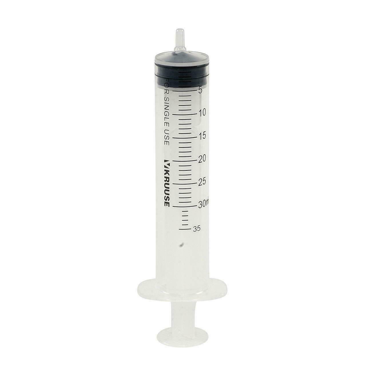30/34 ml Kruuse Luer Slip veterinaire spuit