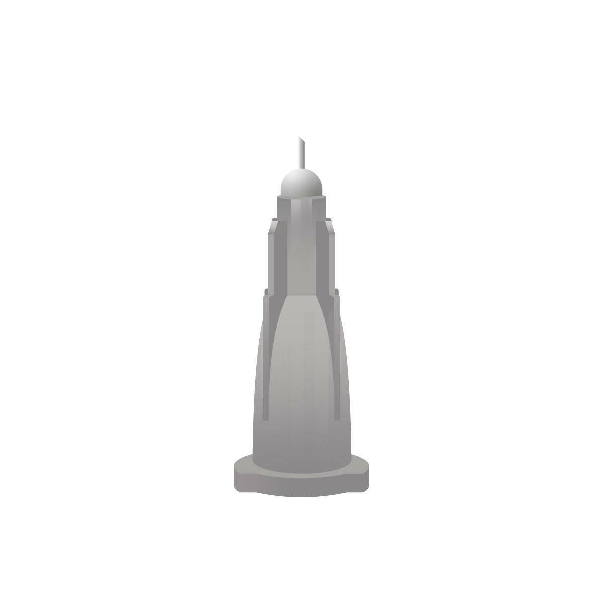 27g grijze 2,5 mm Meso-relle micronaald voor microtherapie