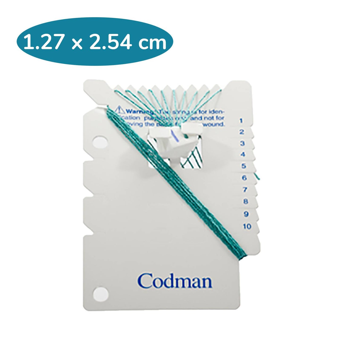 Codman steriele neurochirurgische pasteitjes van 1,27 cm x 2,54 cm