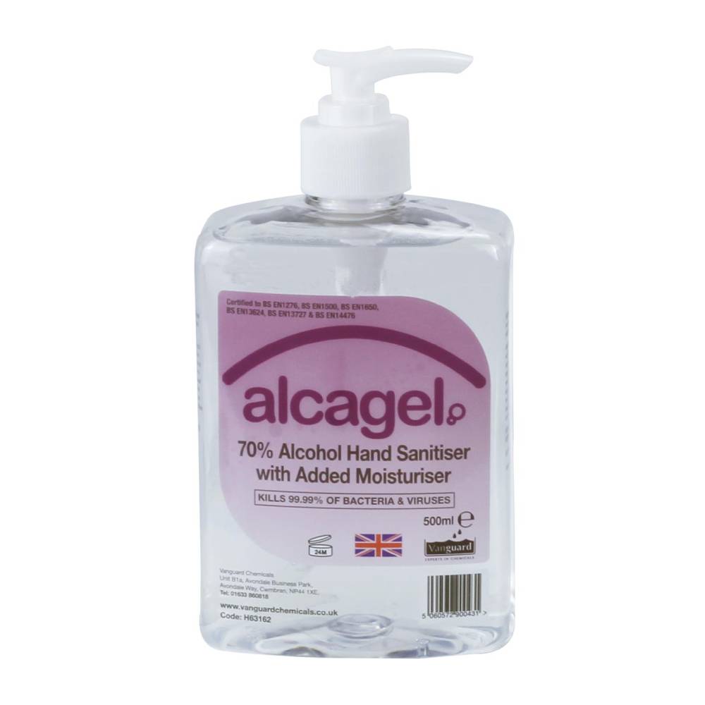 Alcagel Handdesinfectiegel 70% Alcohol 500ml
