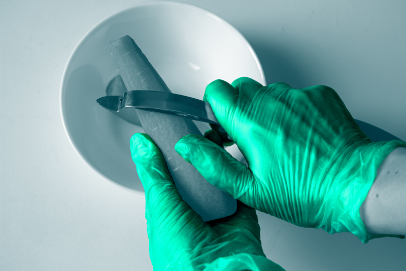 Unicare Green Vinyl Onderzoekshandschoenen Doos van 100