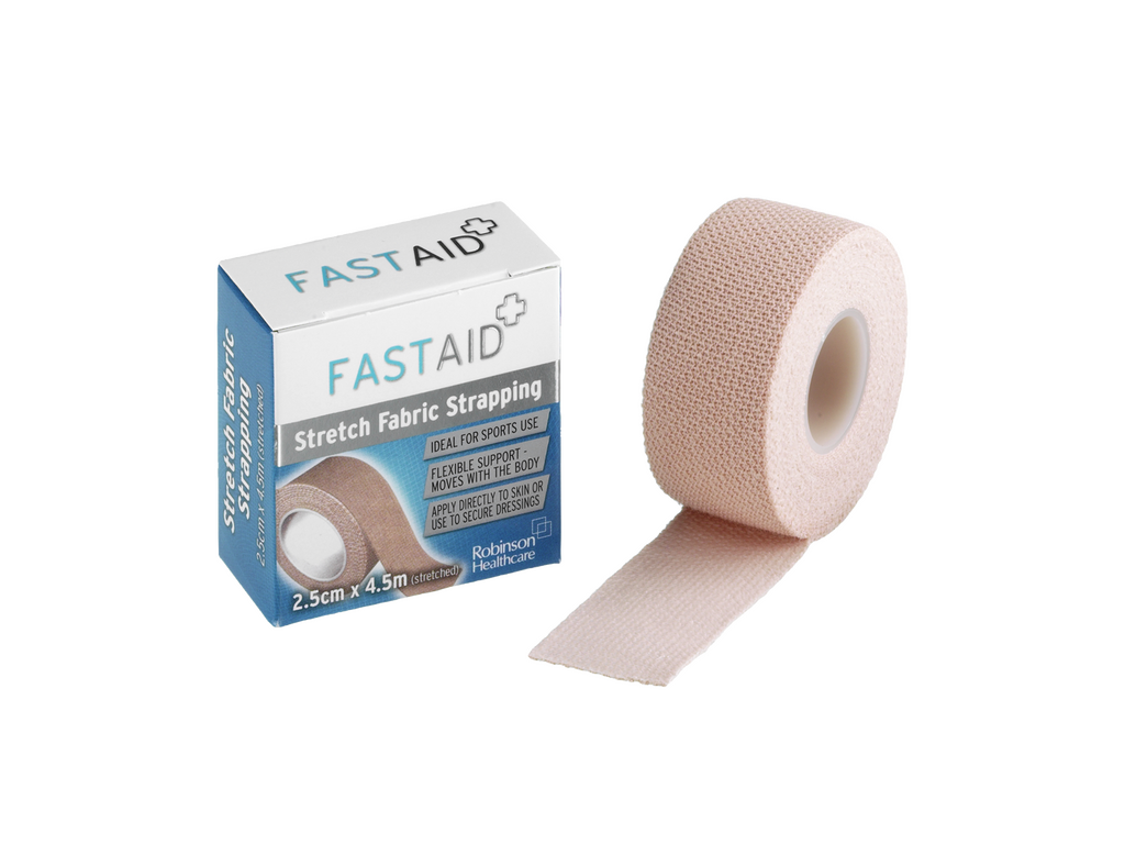 Fast Aid Stretch Stoffen Band 2.5cm x 4.5m