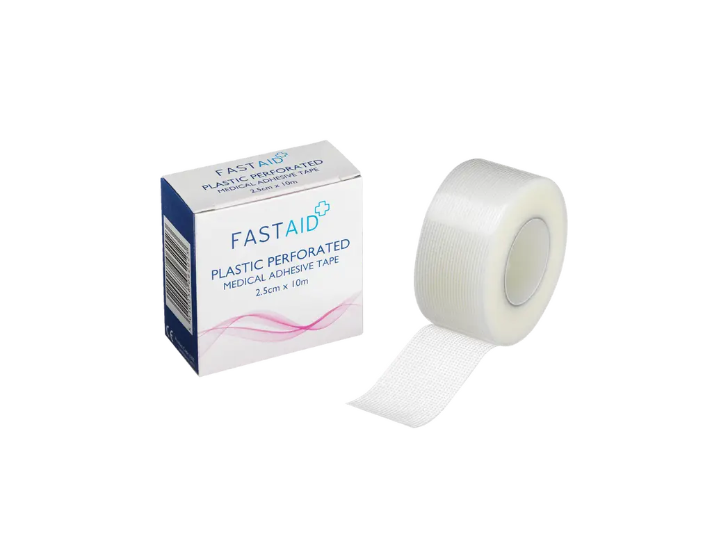 2,5 cm x 10 m snelle hulp plastic geperforeerde tape