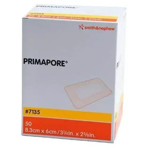 8,3 cm x 6 cm Primapore zelfklevende postoperatieve verbanden