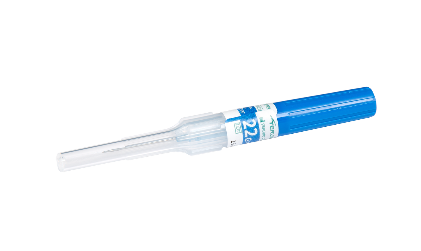 22 g 1 inch Terumo Surflash IV-katheter 35 ml/min