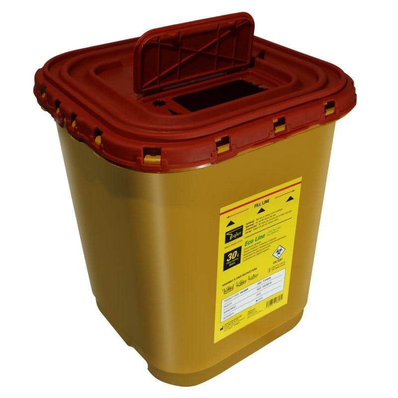 30 Litre Eco Line XL Sharps Bin - UKMEDI