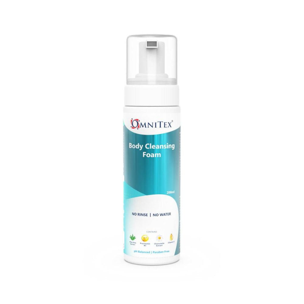 Omnitex 200ml Rinse Free Lichaamsreinigingsschuim