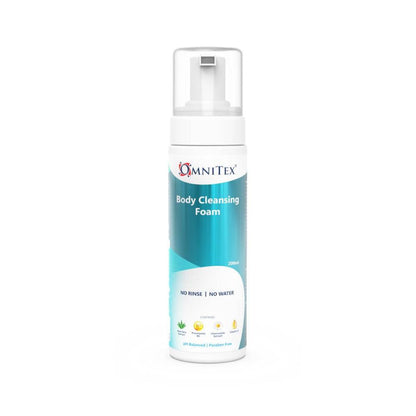 Omnitex 200ml Rinse Free Lichaamsreinigingsschuim