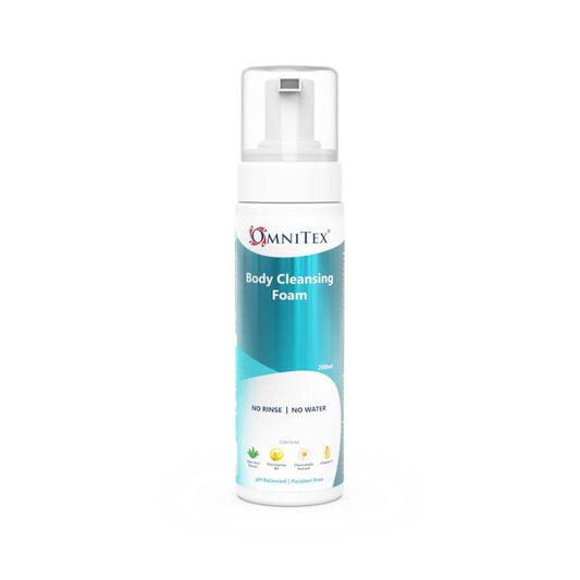 Omnitex 200ml Rinse Free Lichaamsreinigingsschuim