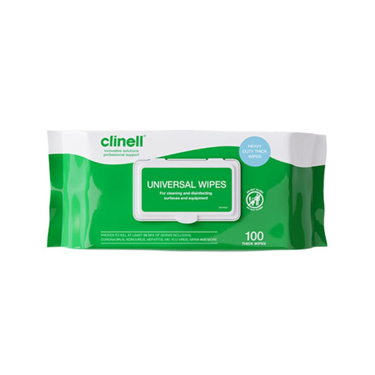 Clinell Universele Doekjes Heavy Duty 100 Doekjes
