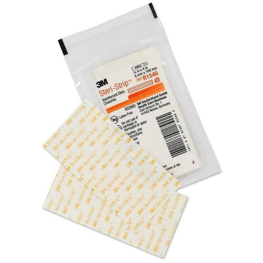 3M Steri-Strip 6 mm x 100 mm versterkte huidsluitingen (verpakking 10)