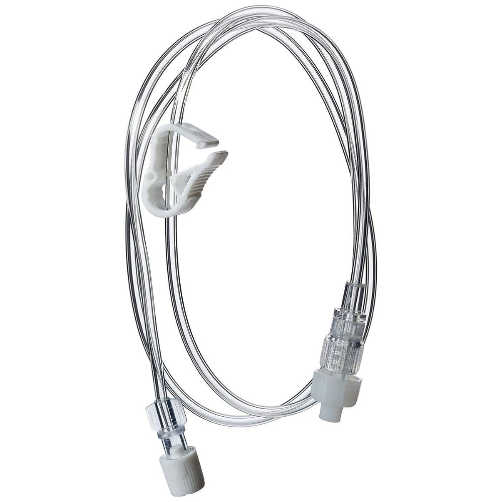 800 mm x 1,6 mm universele verlengset, boring smal mannelijk/vrouwelijk LuerLock