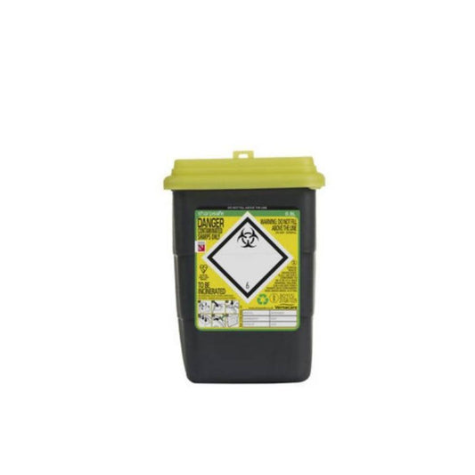 0,8 Liter Sharpsafe Gele Afvalcontainer voor Scherpe Voorwerpen