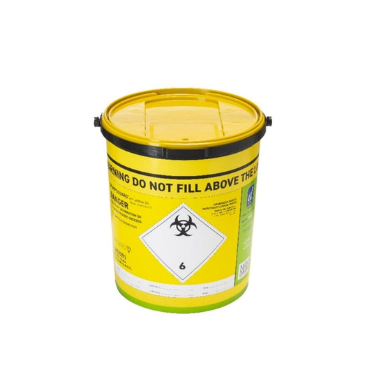 22 liter Sharpsguard gele naaldenbak