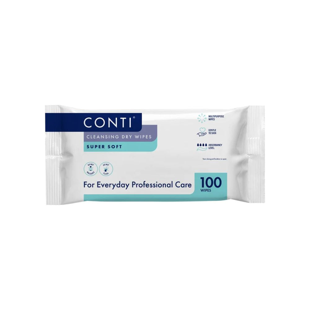 30 cm x 36 cm Conti Superzachte grote patiëntreinigingsdoekjes