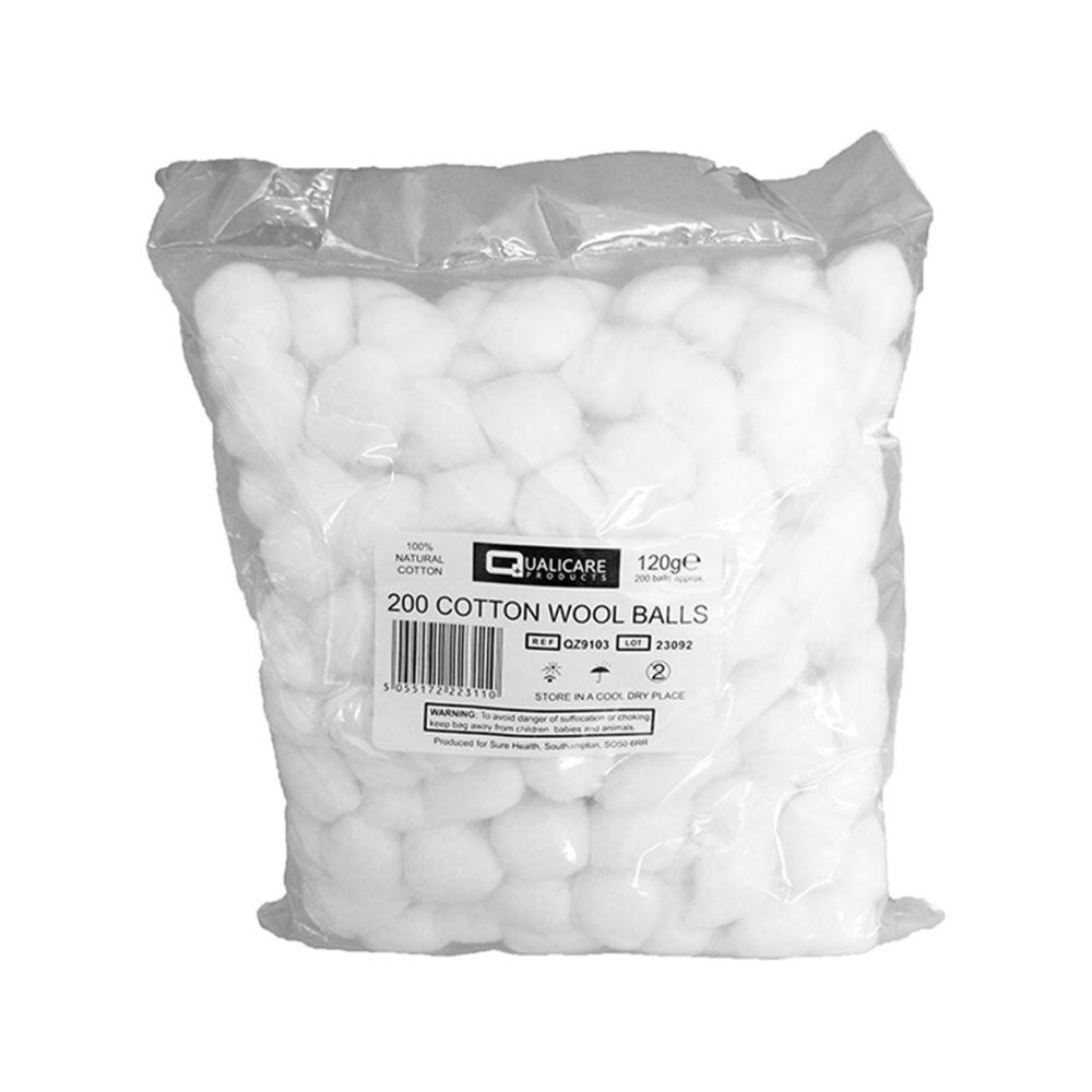 Wattenbolletjes, pakje van 200
