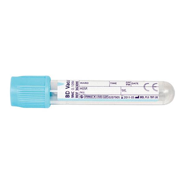 BD Vacutainer 2,7 ml blauwe citraatbloedafnamebuisjes