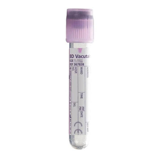 BD Vacutainer 3 ml EDTA paarse bloedafnamebuisjes