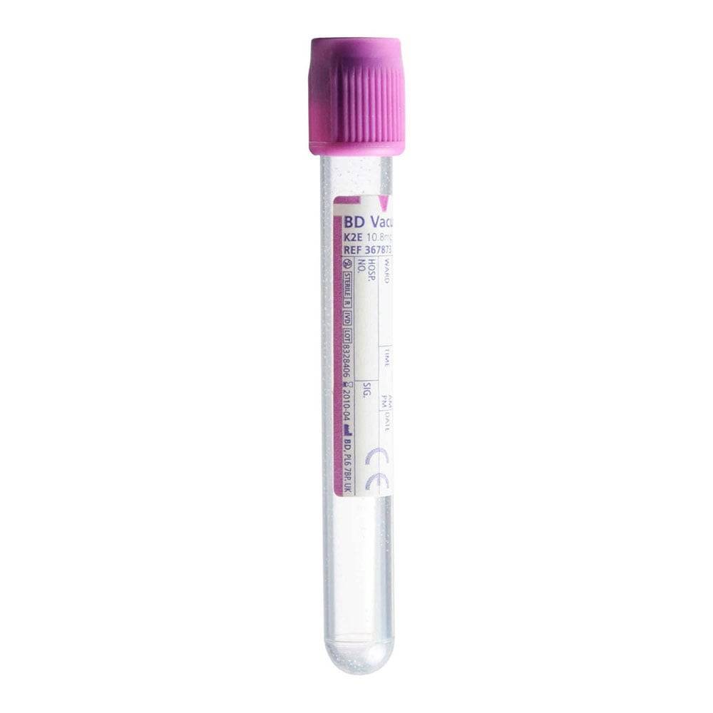 BD Vacutainer 6 ml K2E EDTA lavendel bloedafnamebuisjes