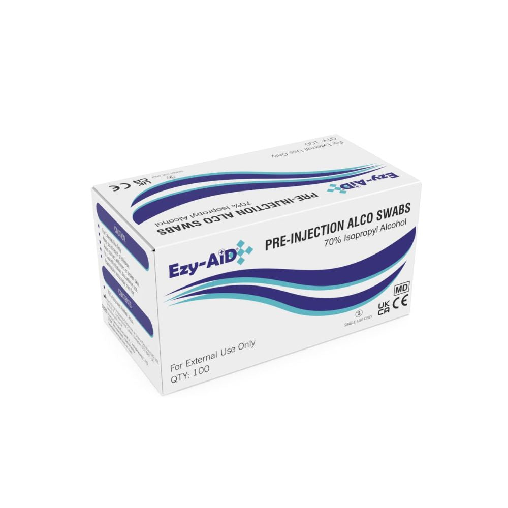 Ezy-Aid Alcotip Pre-Injection Swabs