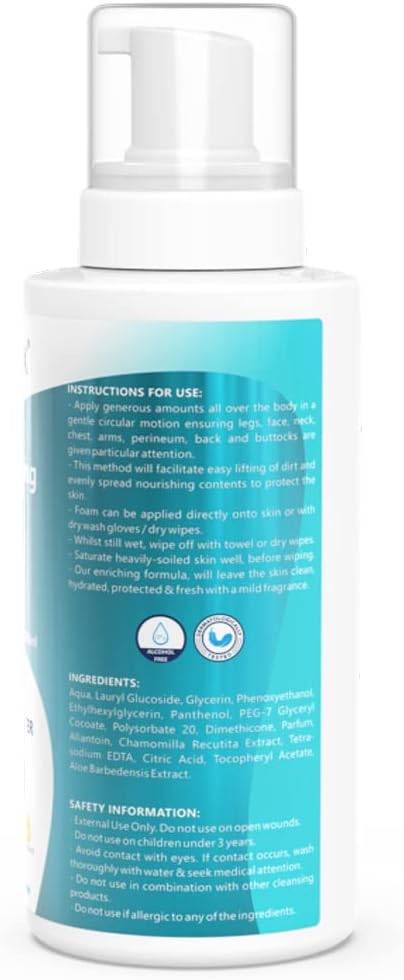 Omnitex 500ml Rinse Free Lichaamsreinigingsschuim