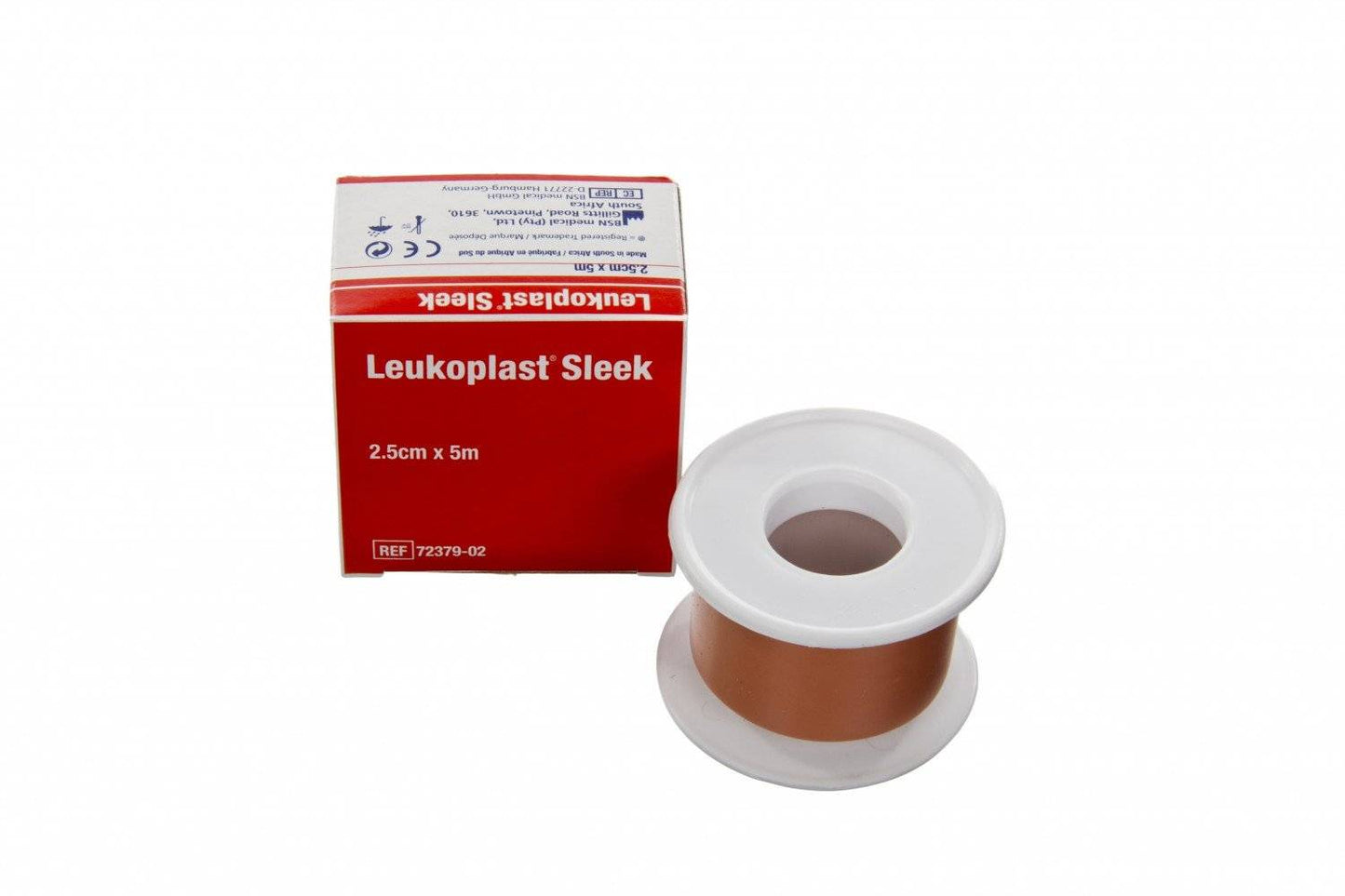 2,5 cm x 5 m Leukoplast Sleek Strapping Tape