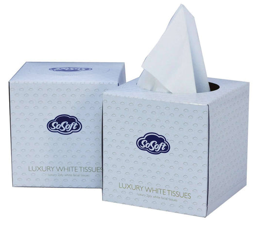 SoSoft Luxe Kubus Tissues Doos van 70