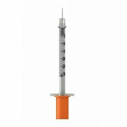 0,3 ml 30 g 8 mm BD microfijne spuit en naald u100