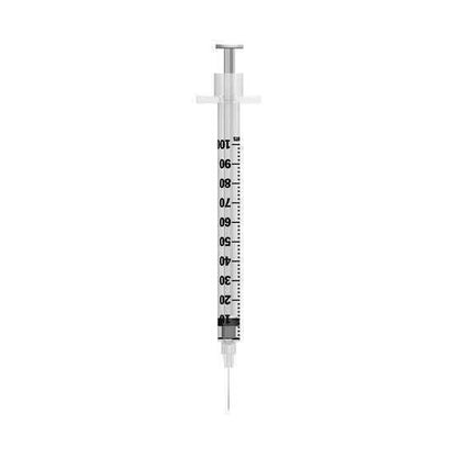 1 ml 0,5 inch 29 g BD microfijne spuit en naald u100