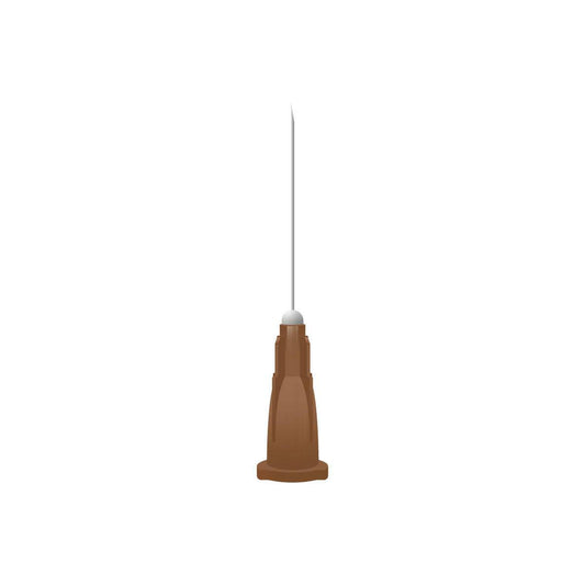 26 g bruine, unsharp-naalden van 1 inch (25 mm x 0,45 mm)