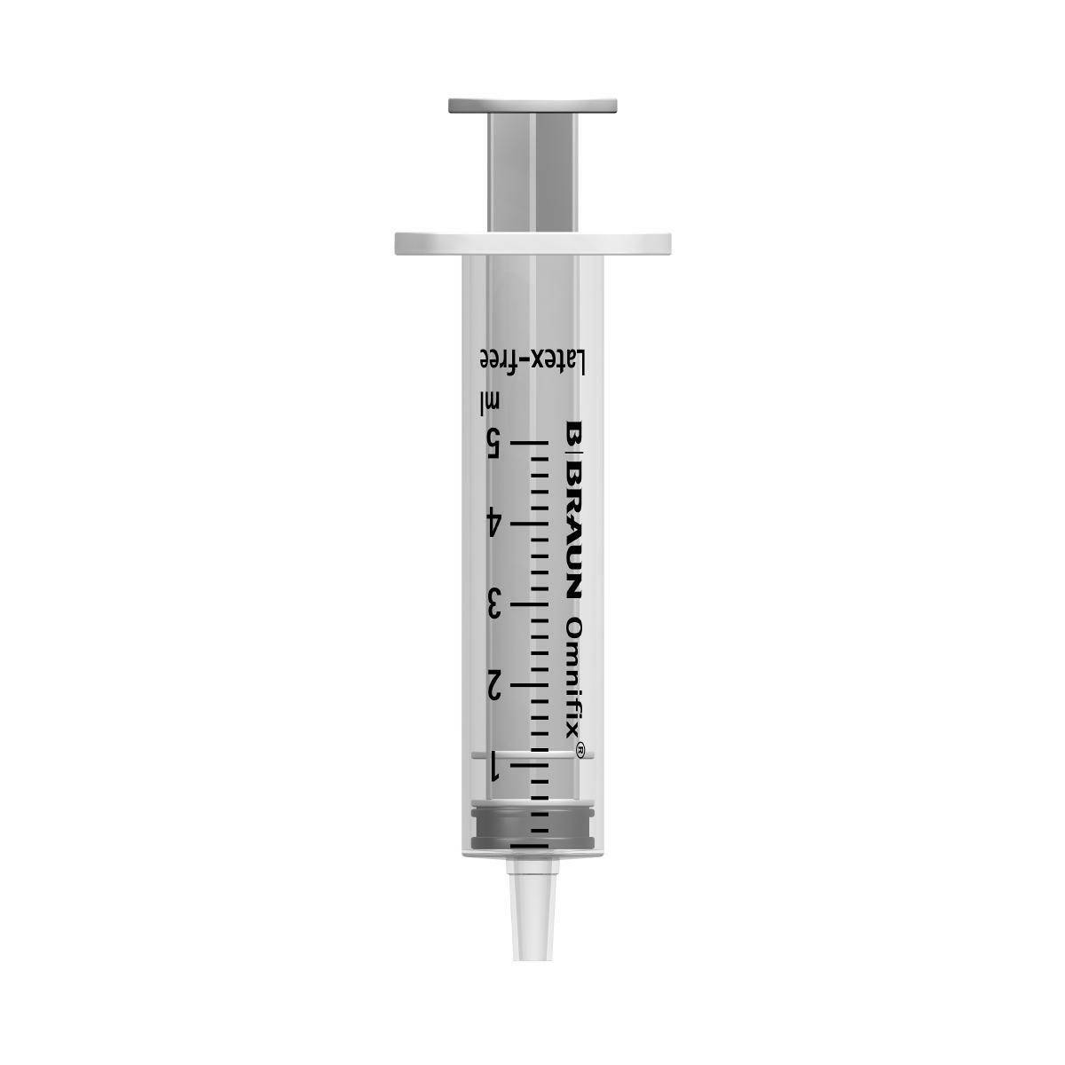 BBraun Omnifix Luer Slip-spuiten van 5 ml