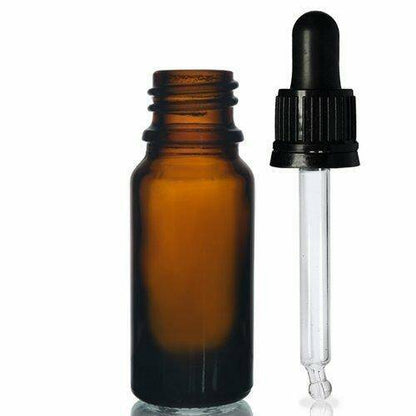 Glazen druppelaar en fles 10 ml