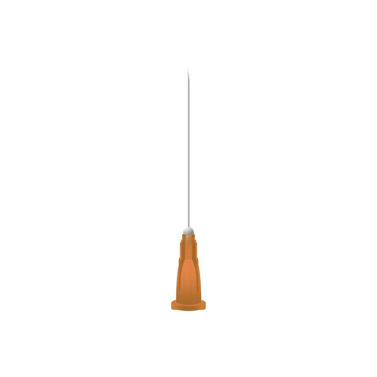 25g Orange 1.5 inch Unisharp Needles - UKMEDI