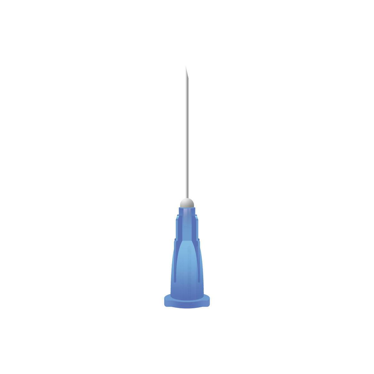 23g Blauwe 1 inch Unisharp-naalden