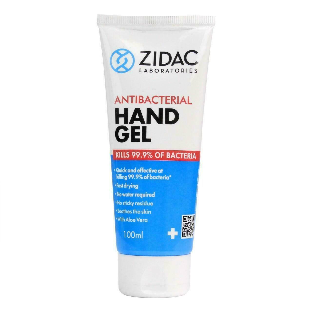 Zidac 70% alcohol handgel - tube van 100 ml