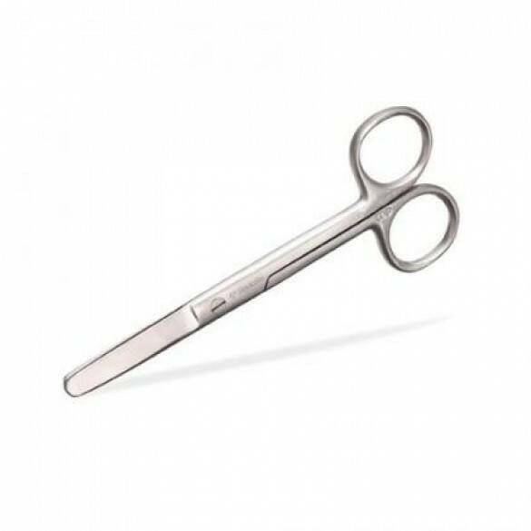 12.5cm Straight BB Dressing Scissors RSPU500-602 UKMEDI.CO.UK