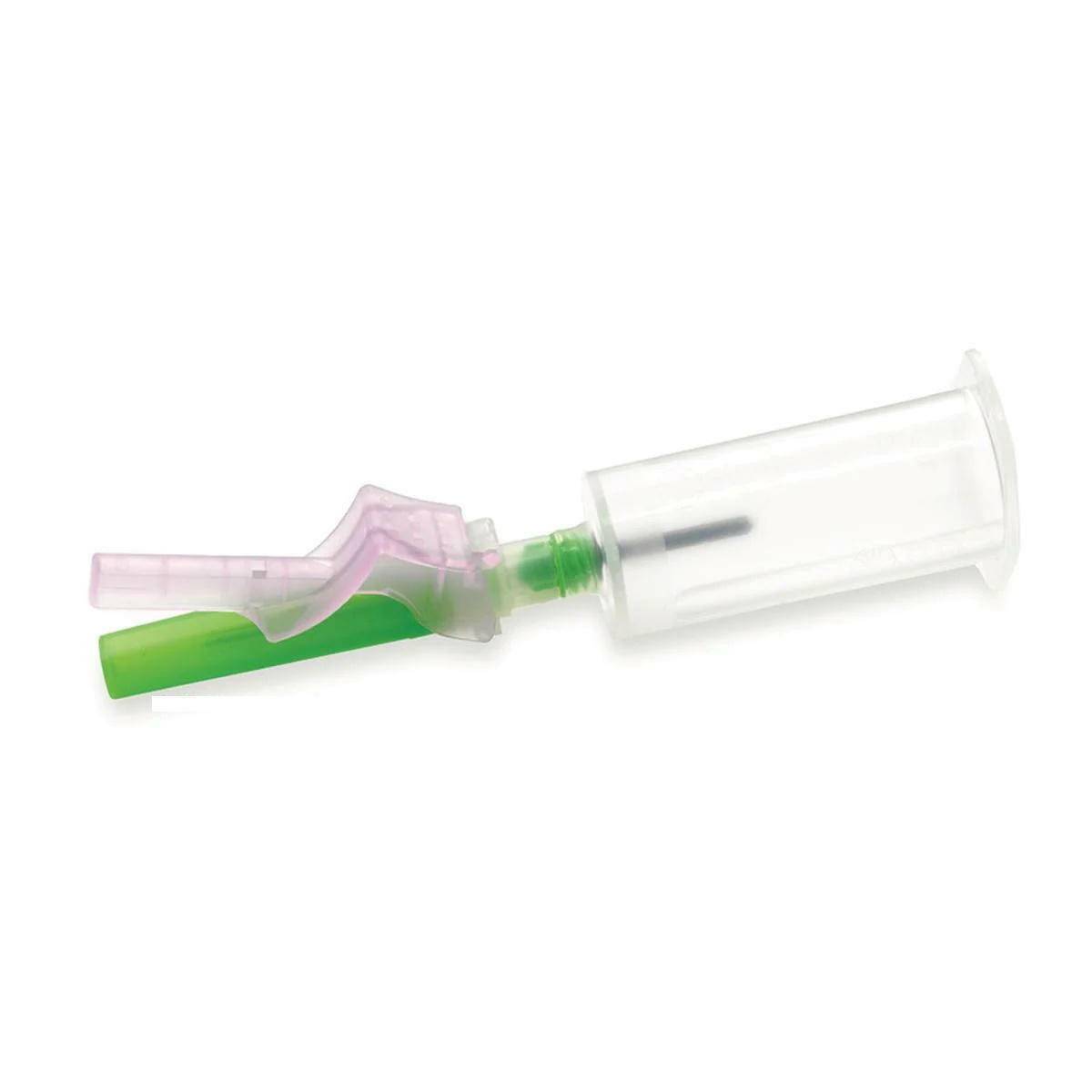 21 g 1,25 inch BD Vacutainer Eclipse-bloedafnamenaald met vooraf bevestigde houder