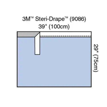 3M Steri-Drap zelfklevend handdoeklaken 100 x 75 cm