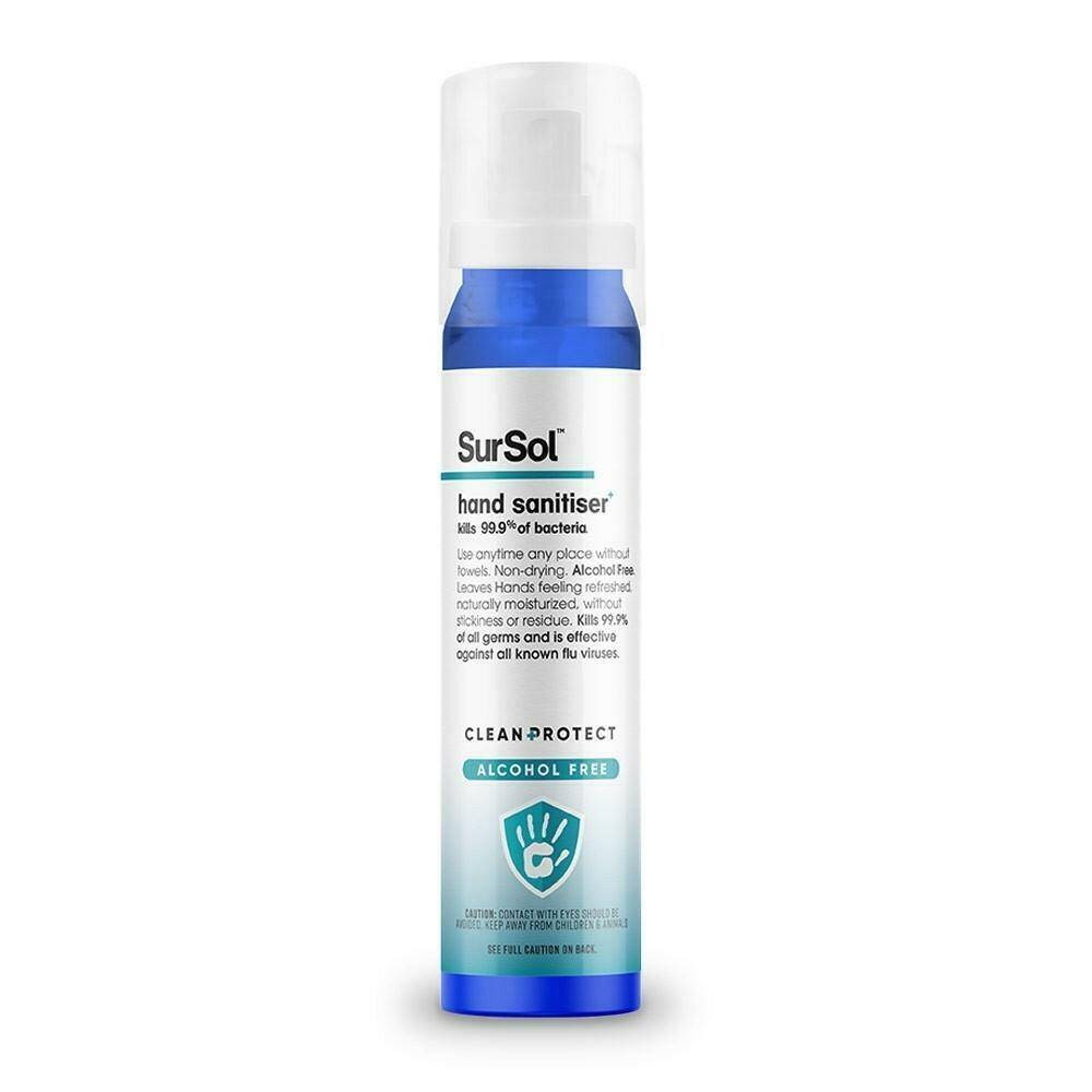 SurSol alcoholvrije handdesinfectiespray - fles van 75 ml