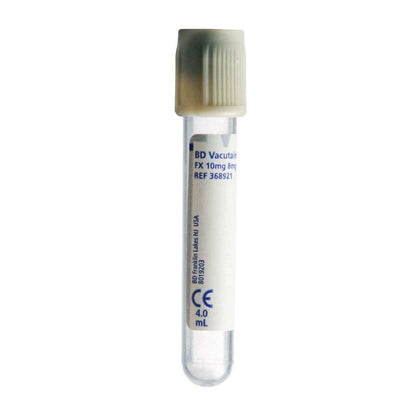 BD Vacutainer Tube Fluoride / Oxalaat 4ml Grijze bloedafnamebuisjes