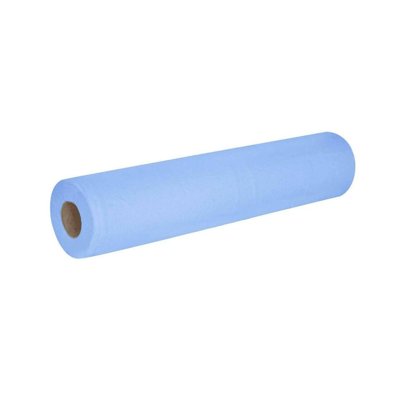 2-laags Essentials blauwe hygiënebankrol - 40 m x 500 mm