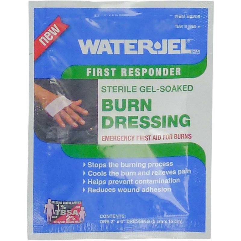 Waterjel First Responder Brandwondverband 5x15cm