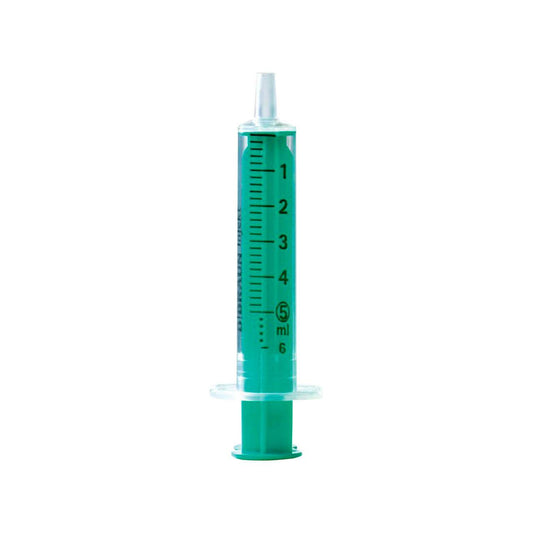 5 ml BBraun siliconenolievrije injectiespuit