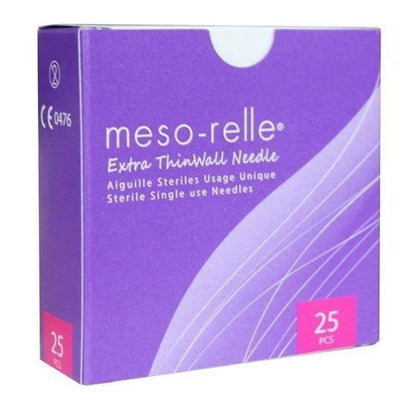 Meso-relle 30g Yellow 12mm Meso-relle Extra ThinWall Needle UKMEDI UK Medical Supplies