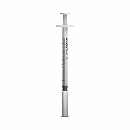 1ml 0.5 inch 29g Unisharp Syringe and Needle u100 UF29W UKMEDI.CO.UK