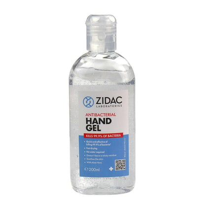 Zidac Antibacteriële Handgel 200 ml