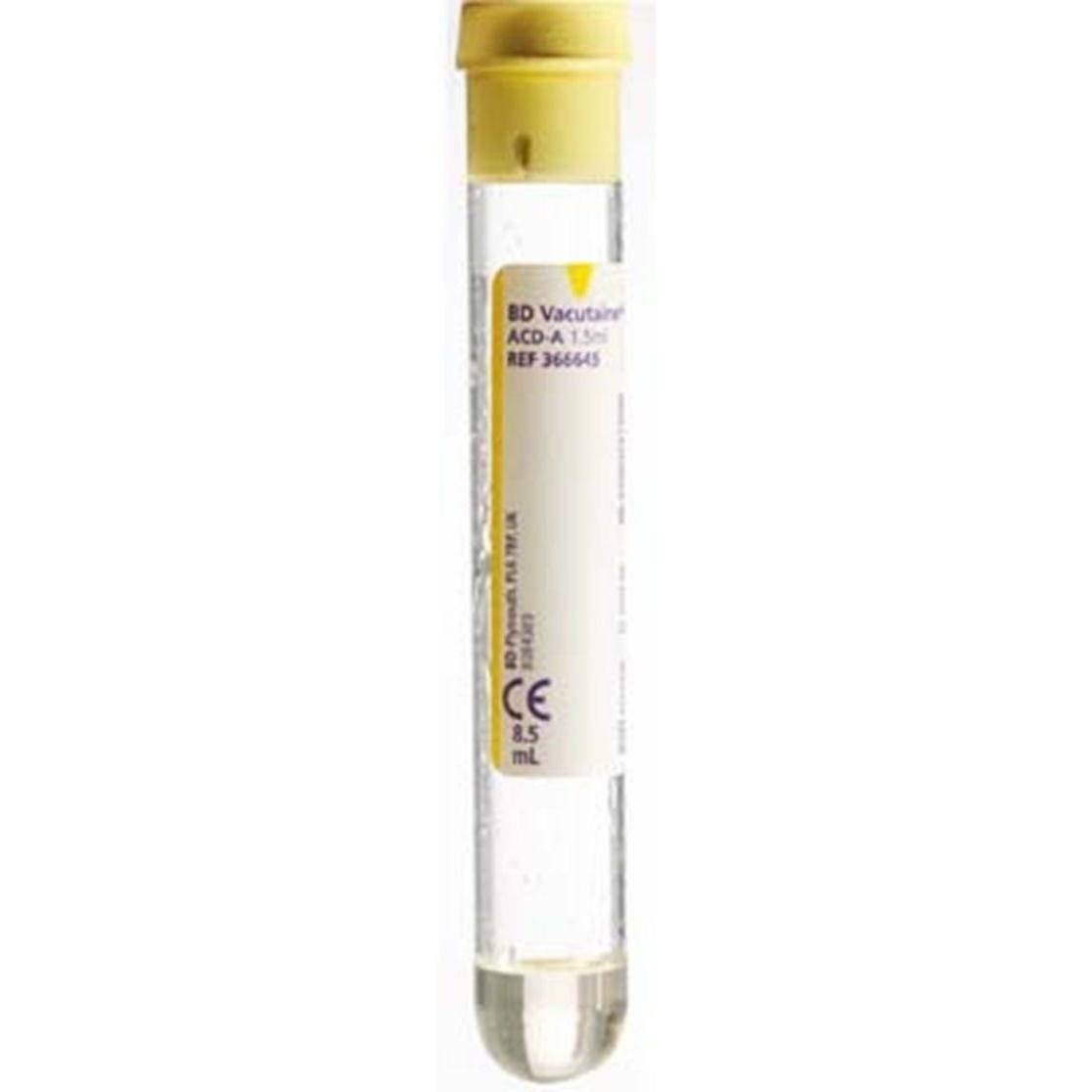 BD Vacutainer 8,5 ml ACD-A gele bloedafnamebuisjes